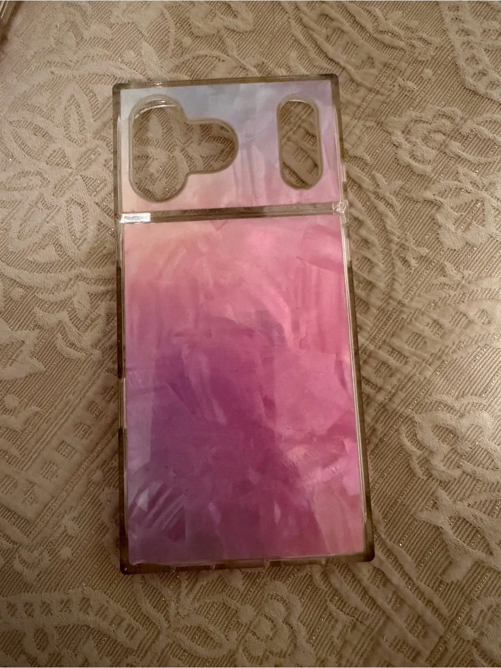 Flaunt Pink mother of pearl Phone Case - iPhone 17 pro max